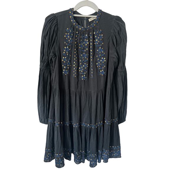 Ulla Johnson Ceres Dress in Midnight size 0 - Picture 1 of 4